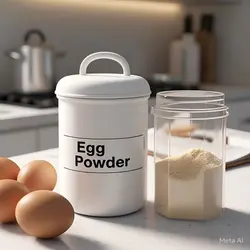 پودر سفیده تخم مرغ