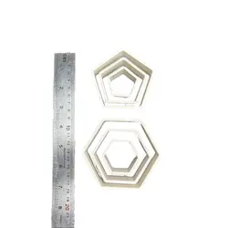 کاتر پلاستیکی 5 و 6ضلعی