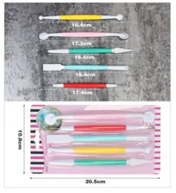 ابزار فوندانت کوچک 13تایی