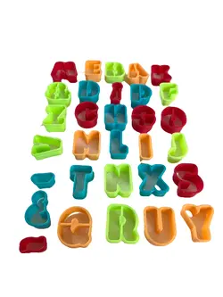 کاتر حروف انگلیسی پلاستیکی