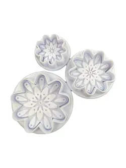 کاتر فشاری 3تایی گل