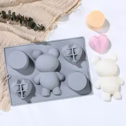 قالب سیلیکون تک نفره خرس