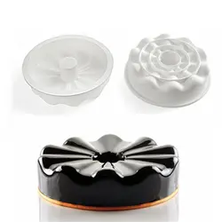 قالب سیلیکون مینی ساوارین مربع خارجی