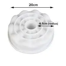 قالب سیلیکون مینی ساوارین مربع خارجی