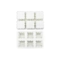 قالب سیلیکون ۳ بعدی طرح روبیک