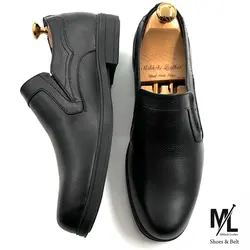 کفش مدیریتی / اداری چرم مردانه | کد:H131 | چرم میخچی