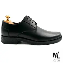کفش مدیریتی / اداری تمام چرم مردانه | کد:G222 | چرم میخچی