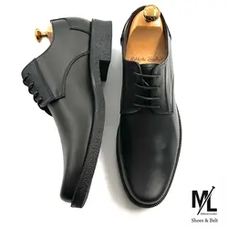 کفش مدیریتی / اداری تمام چرم مردانه | کد:G222 | چرم میخچی