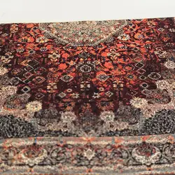 روفرشی ضخیم طرح زرشکی ریز (۱۹۰×۱۴۰)