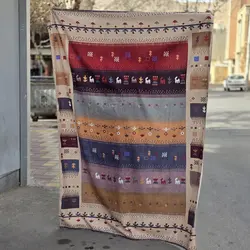 زیر سفره ای سه متری مدل مخمل طرح گبه (۲×۱/۵)
