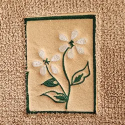 پادری مخمل مدل دور ماکارونی (سایز ۸۰×۵۰)