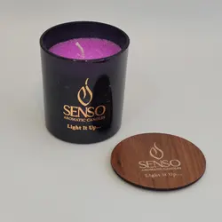 شمع عطری مدل لیوانی سنسو (پارافین رنگی)