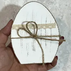 اکسسوری دکوراتیو چوبی تخم مرغ
