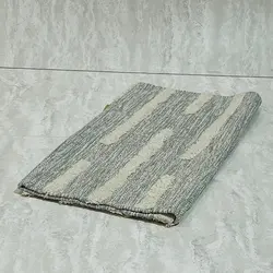 گلیم وارداتی نخی طوسی روشن (۶۰×۹۰)