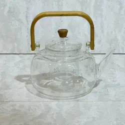 قوری پیرکس ساده مدل دسته‌دار