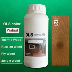 رنگ چوب ترمو و روسی قهوه ای گردویی یک لیتری