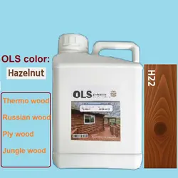 رنگ ترمو وود و روسی فندقی پنج لیتری