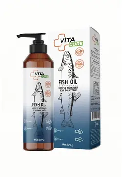 مکمل روغن ماهی ٰVita Cure مخصوص سگ و گربه