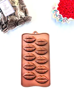 قالب شکلات سیلیکونی طرح لب