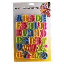 کاتر حروف لاتین رنگی