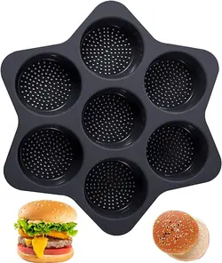 قالب نان همبرگر سیلیکونی