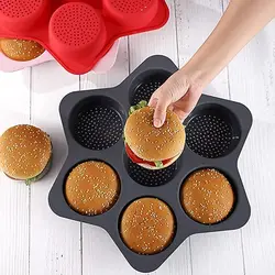 قالب نان همبرگر سیلیکونی