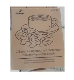 شابلون تزیینی قهوه چیبو