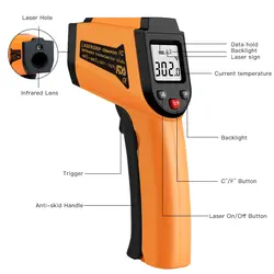 دماسنج لیزری دیجیتالی Lasergrip GM400