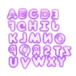 کاتر حروف بنفش