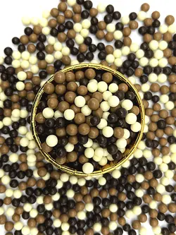 شکلات چیپسی کریسپی ترکیبی سه طعم باراکا