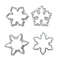 کاتر شیرنی پزی طرح دانه برف