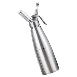 دستگاه گل خامه زن استیل 1000ML