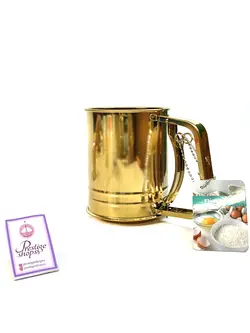 الک چرخان استیل طلایی