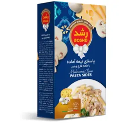 پاستا ساید قارچ و پنیر رشد