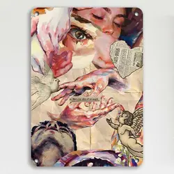 تابلوچوبی Vintage کد vt1