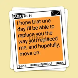 استیکر Unsent projectکد uns38