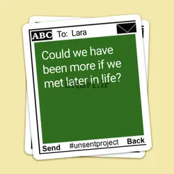 استیکر Unsent projectکد uns27