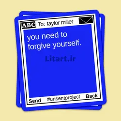 استیکر Unsent projectکد uns26