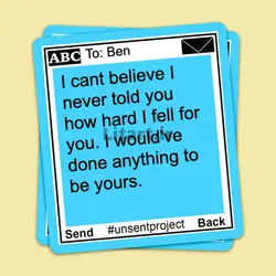 استیکر Unsent projectکد uns23