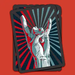 استیکر Rock کد mtr23