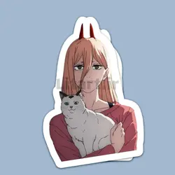 استیکر Chainsaw man کد chain8