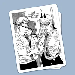 استیکر Chainsaw man کد chain13