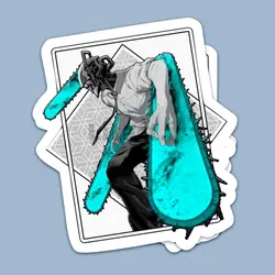 استیکر Chainsaw man کد chain24