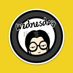 استیکر Wednesday کد wed11