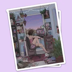 استیکر Aesthetic کد C64