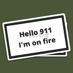 استیکر Text sticker کد E33