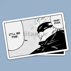 استیکر انیمه کد A124