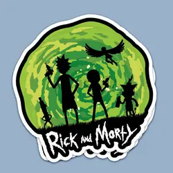 استیکر Rick & Morty کد rm18