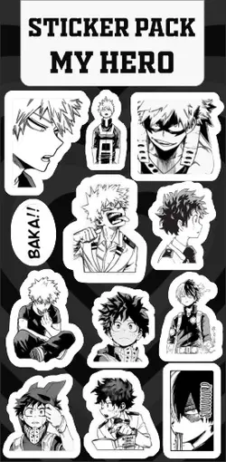 استیکرپک انیمه کد ans25