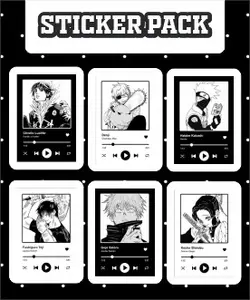 استیکرپک انیمه کد ans30